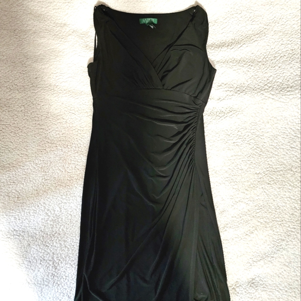 Ralph Lauren Gorgeous Black Dress 😍 - Picture 3 of 15